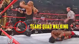 10 Painful WWE Wrestler Injuries That Occurred From Basic Moves