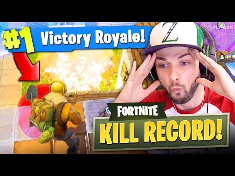 *NEW* KILL RECORD in Fortnite: Battle Royale! Video