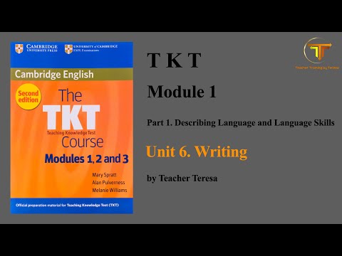 Tkt Module 1 Unit 6 Writing Complete Lesson