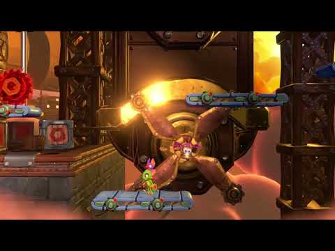 Conveyor Chaos Chapter 11  All Coin Locations Yooka Laylee and the Impossible Lair