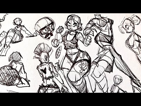 How to draw Women and female characters better. A pinup posing lesson