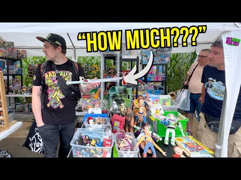Epic Toy Hunt at Belgium’s Biggest Flea Market - Temploux 2025