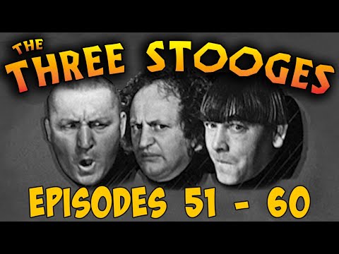 The THREE STOOGES full episodes - BINGE WATCH! - Episodes 51-60