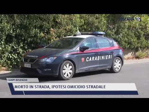 2021-10-11 CAMPI BISENZIO - MORTO IN STRADA, IPOTESI OMICIDIO STRADALE