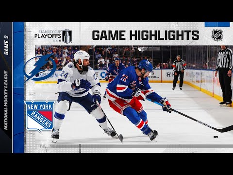 Third Round, Gm 2: Lightning @ Rangers 6/3 | NHL Playoffs 2022