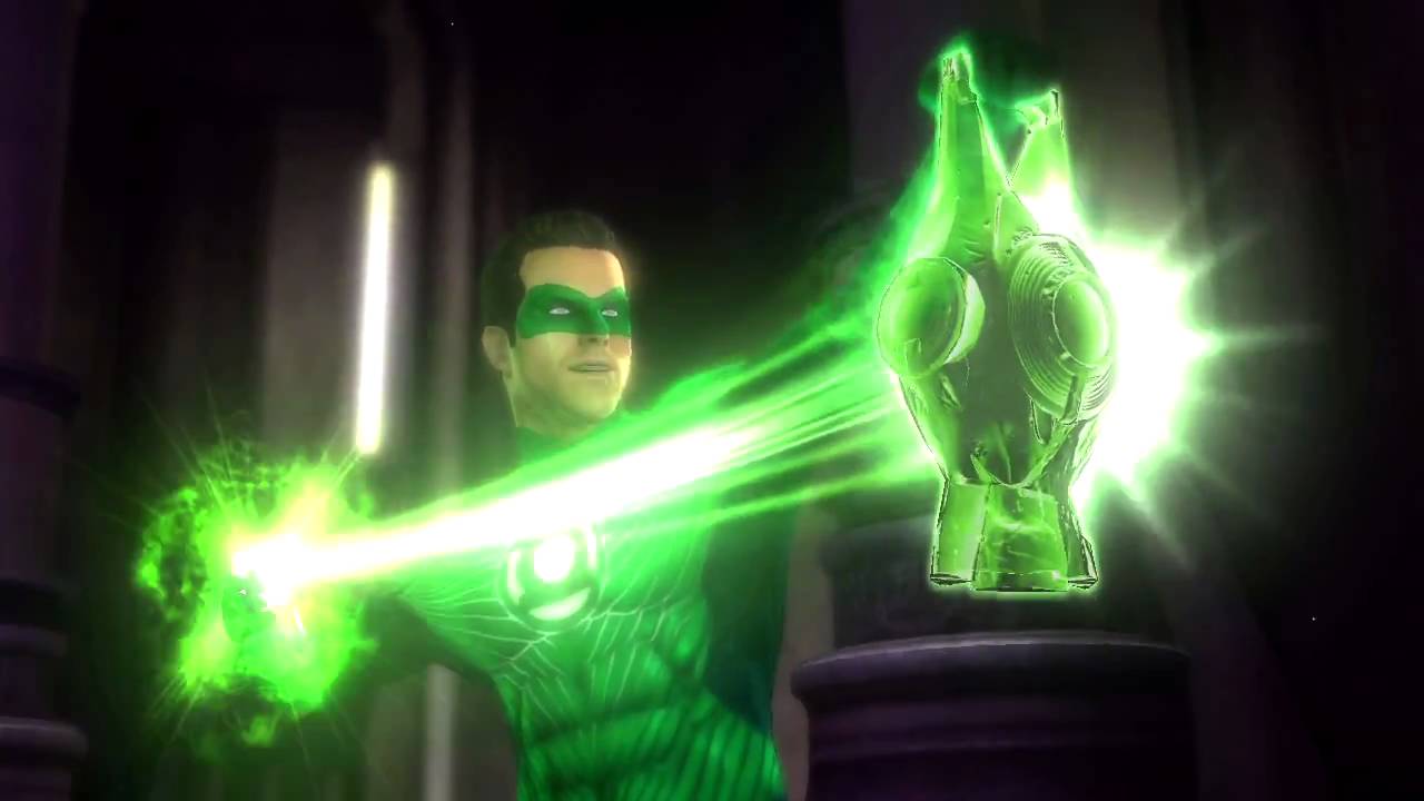 Green Lantern Might As Well Just Use His Ring To Summon Kratos