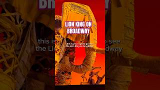 Inside Broadway's Greatest Show: The Lion King