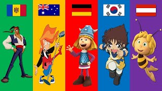 Cartoons From Different Countries | Pt.89