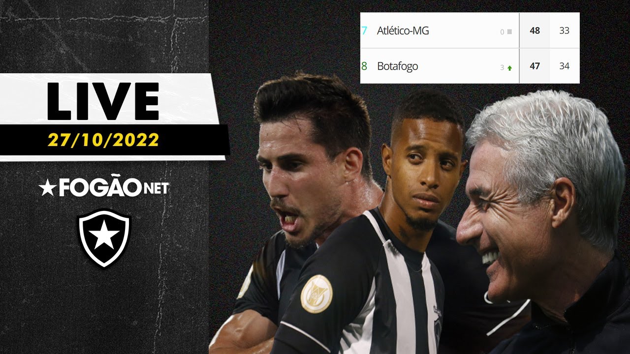 LIVE | Botafogo fez sua parte e venceu em casa; agora é secar a concorrência