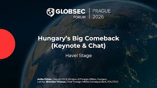 Havel stage | Hungary's Big Comeback (Keynote & Chat)
