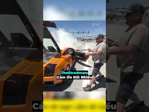 Chủ Xe Bất Lực Nhìn Lamborghini Cháy @TheStradman