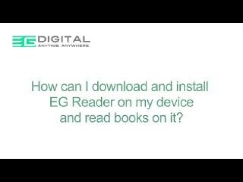 EG Reader video thumbnail