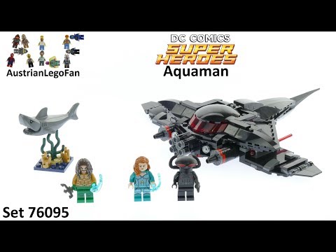Vidéo LEGO DC Comics 76095 : Aquaman et l'attaque de Black Manta