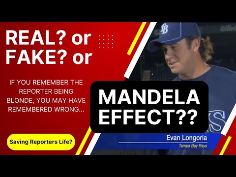 Evan Longoria Baseball Catch Reporter Breakdown - Real, Fake or Mandela Effect?