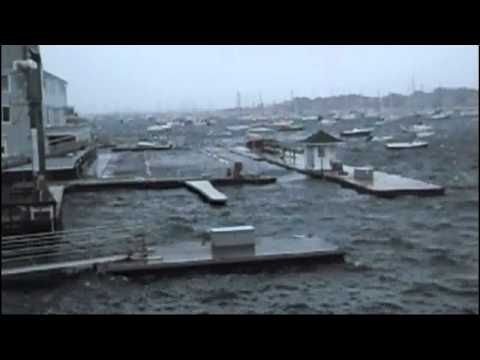 Irene seen from Harborside Condos