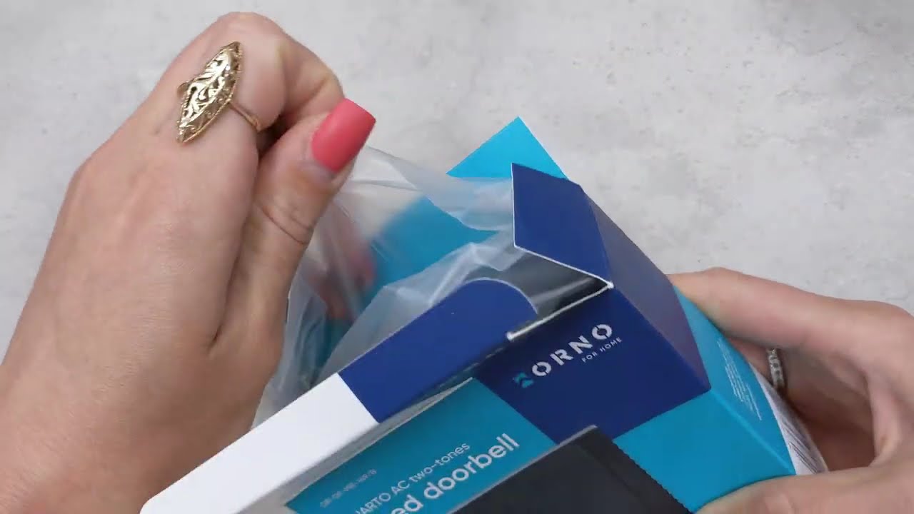 Звонок ORNO QUATRO AC 2 тоновый черный 220V OR-DP-MR-149/B