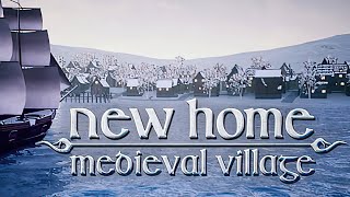 New Home: Medieval Village | Early Access | GamePlay PC