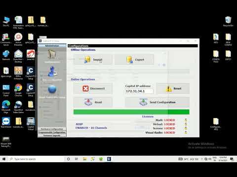 Transmission Console Configuration II AEQ Capitol IP II