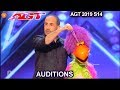 Michael Paul Ventriloquist Pooping Bird Puppet Willie AWESOME America S Got Talent 2019 Audition