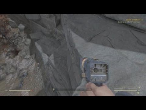 Fallout 76 cliff hanger and jump of Jurassic proportions