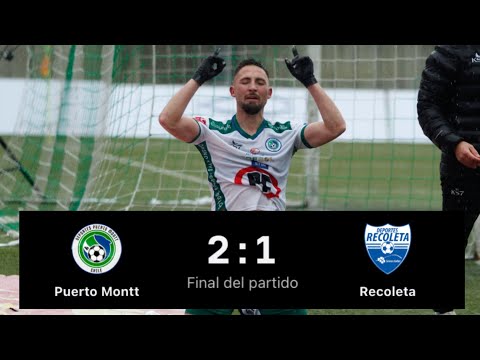 Deportes Puerto Montt 2 Vs 1 Deportes Recoleta / Campeonato Primera B 2023 - Fecha 22