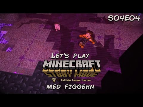 Let's play Minecraft Story Mode med figgehn | Tentakler! | S04E04