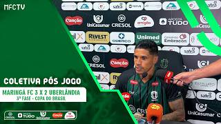 Coletiva pós jogo - G. Gomez e Moisés Egert - MFC 3 x 2 Uberlândia - Copa do Brasil 2026 - 3ª Fase