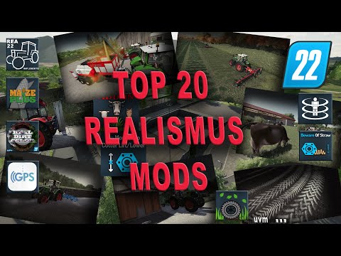LS22 - Die 20 besten REALISMUS MODs - November 2022