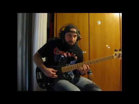Rehearsing ManOwaR - Guyana (Cult of the Damned) on bass