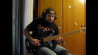 Rehearsing ManOwaR - Guyana (Cult of the Damned) on bass