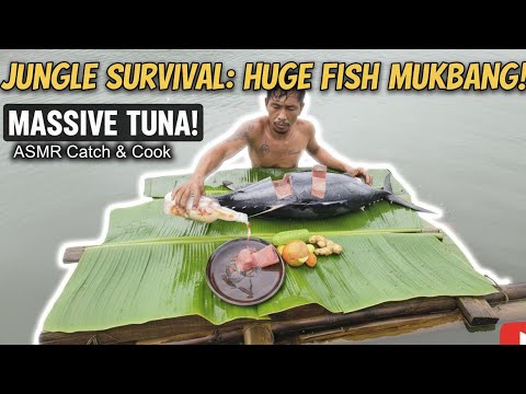 A Raw Tuna Feast on the River (While It's Raining)