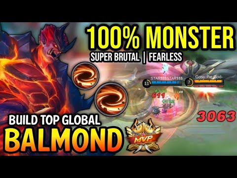 BALMOND BEST BUILD 2023 | TOP GLOBAL BALMOND GAMEPLAY | MOBILE LEGENDS✓