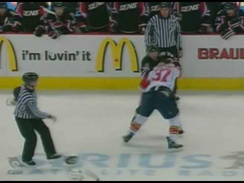 Tanner Glass vs Chris Neil Dec 8, 2008