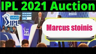 VIVO IPL AUCTION 2021 : Marcus Stoinis 🙆