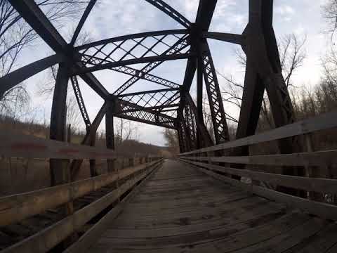 Over the train bridge - Time Lapse