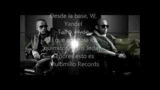 Wisin &amp; Yandel - Tu Nombre (letra) 2012