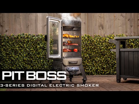 The Pit Boss 3-Series Digital Electric Smoker | Pit Boss Grills