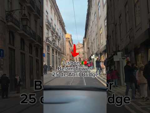 Beautiful places in Lisbon Portugal🇵🇹 #trend #portugal #lisbon #shorts #places #historicalplaces