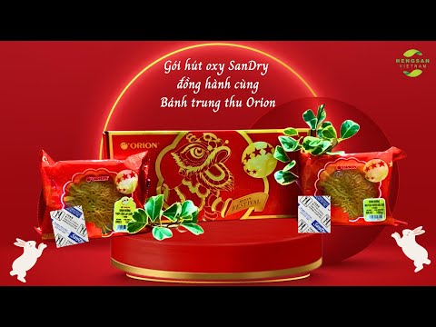 [HENGSAN VIETNAM] GÓI HÚT OXY SANDRY ĐỒNG HÀNH CÙNG BÁNH TRUNG THU ORION 2023