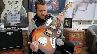 Video thumbnail for Fender Kurt Cobain Jaguar Review Nirvana by The Guitar Manifesto