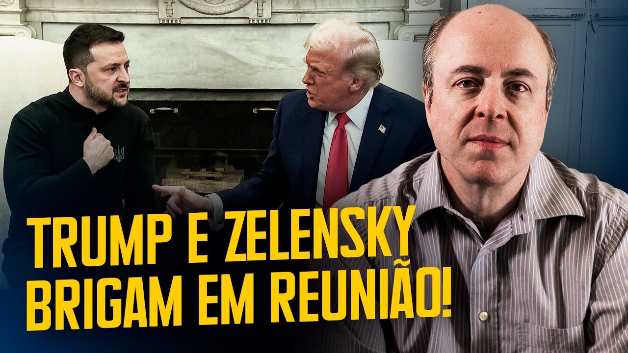 URGENTE! TRUMP vai retirar o apoio AMERICANO à GUERRA da UCRÂNIA?!