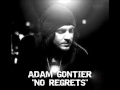 Adam Gontier - "No Regrets" (2013) 