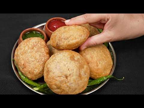 Easy Kachori Recipe with Potato Stuffing - Perfect Winter Snack | Crispy and Flaky Snack