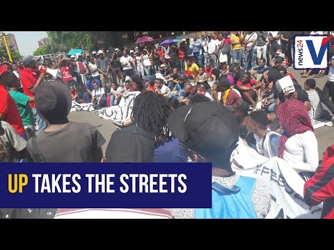 WATCH: University of Pretoria students occupy the streets