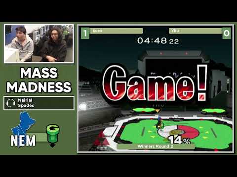 Mass Madness 46 SSBM - kuro (Ganondorf) vs. Yifu (Falco) - Melee WR2