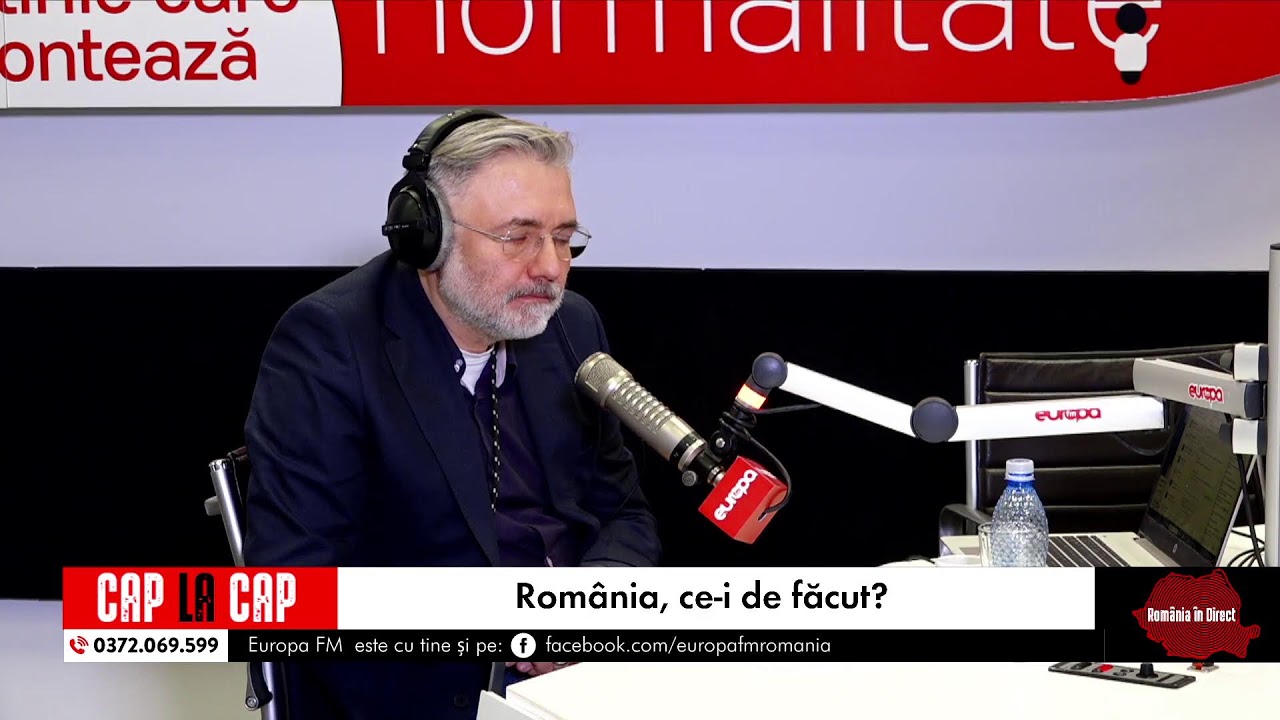 România în Direct. Cap la Cap cu Cristian Tudor Popescu: România, ce-i de făcut?