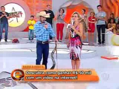 Serjão berranteiro Eliana 25 08 13   Famosos da Internet   Serjão é bravo