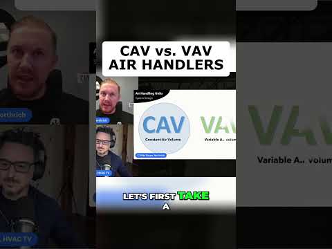 Air Handling Units 101: Constant Air Volume vs. Variable Air Volume Systems Explained @HVAC-TV