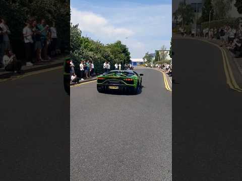 Gintani Aventador SVJ LOUD Launch Control