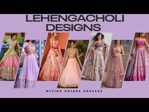 latest 2024😘😍🥰 new designs collection #lehengacholi #wedding #engagement